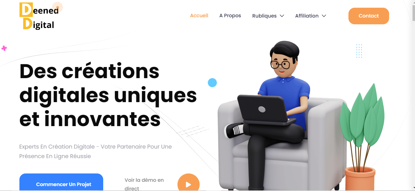 Application Web Deened Digital