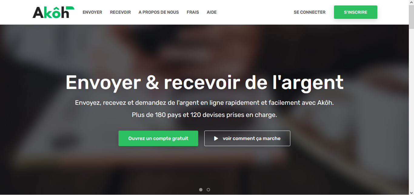 Application web Akôh